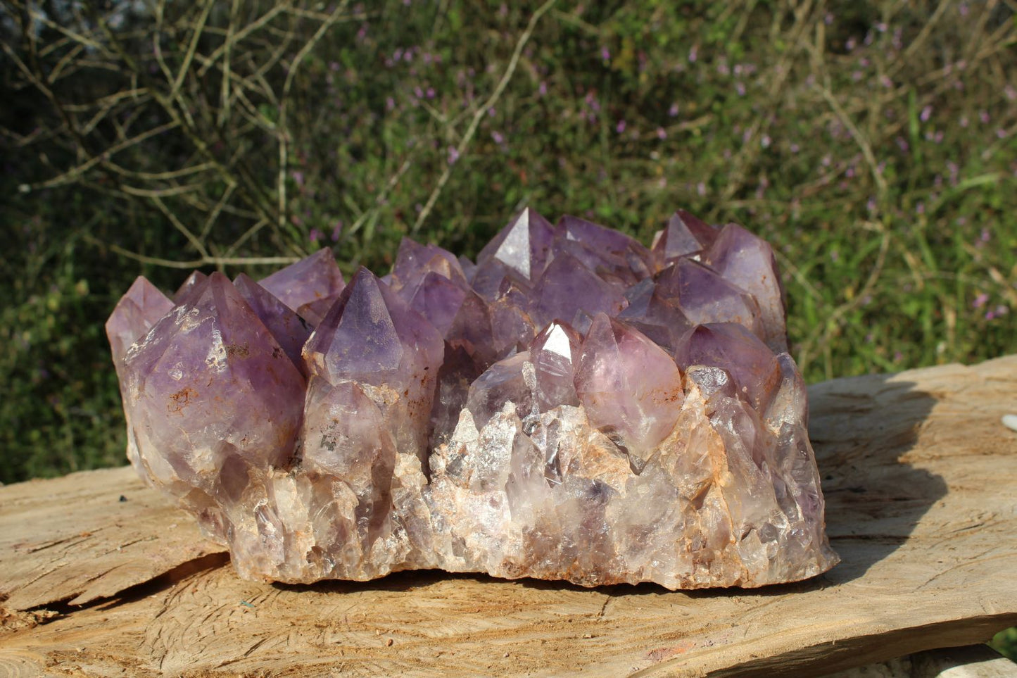 Huge Mumbwa Amethyst specimen