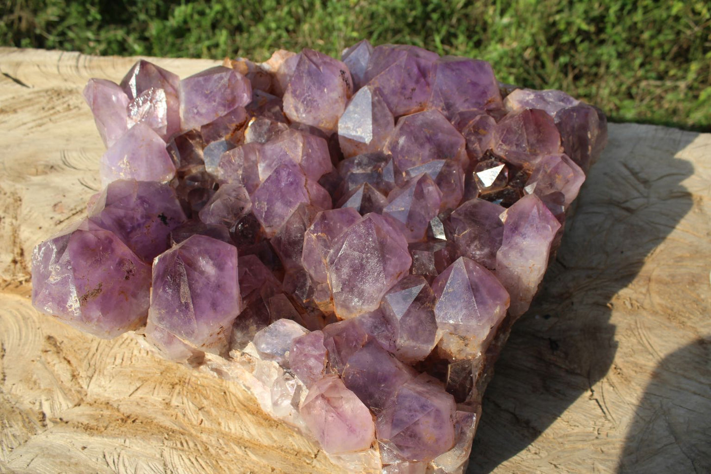 Huge Mumbwa Amethyst specimen