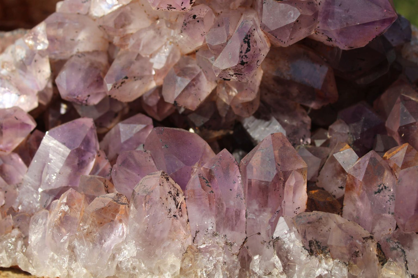 Zambian Amethyst crystal geode
