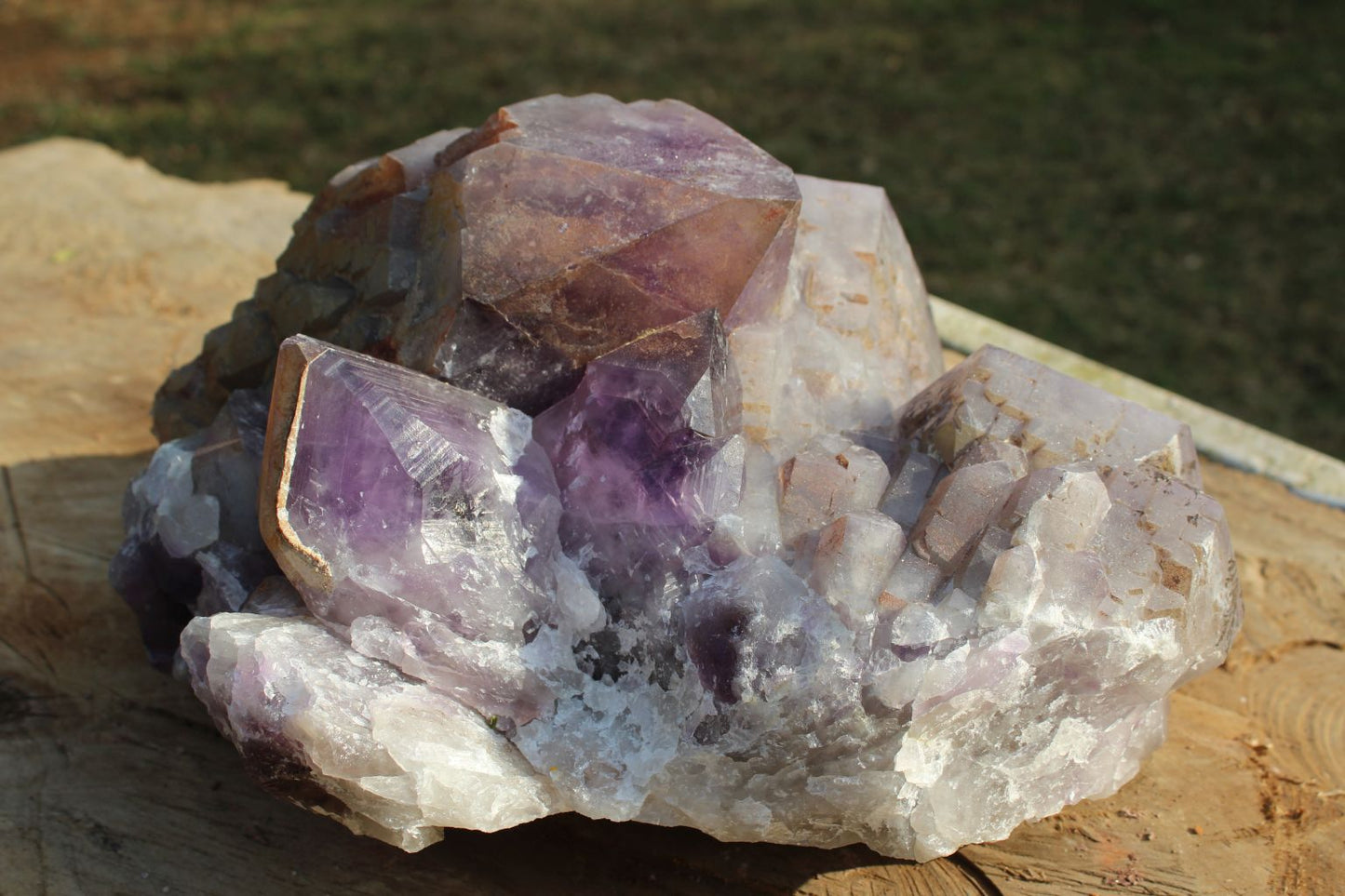 huge amethyst cluster from Mumbwa, Zambia