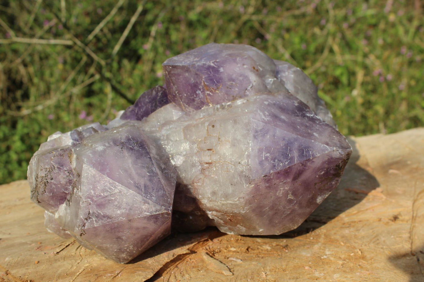 huge amethyst cluster from Mumbwa, Zambia