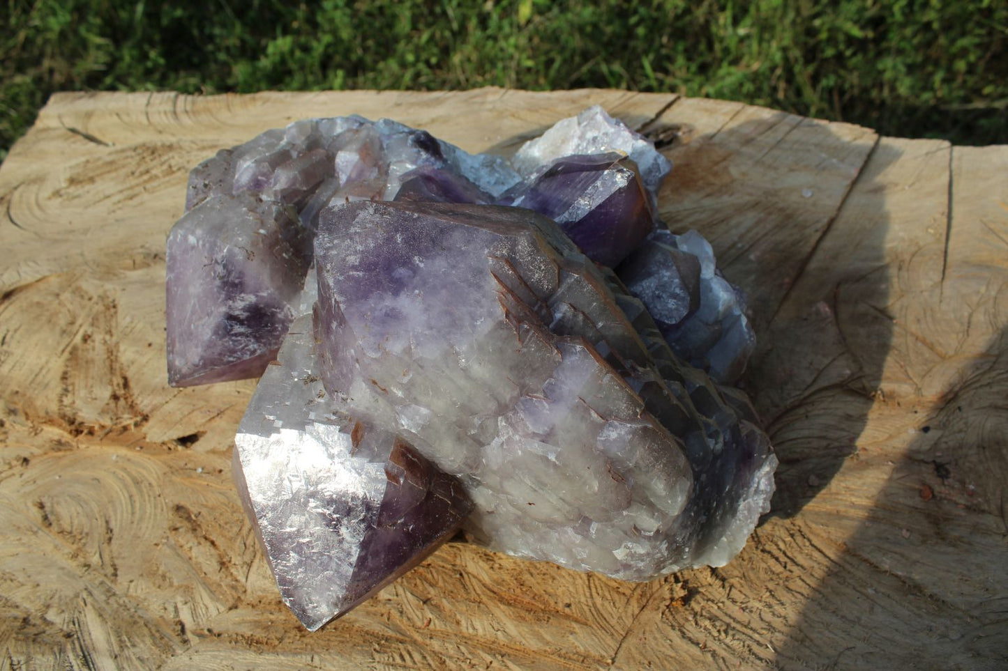 huge amethyst cluster from Mumbwa, Zambia