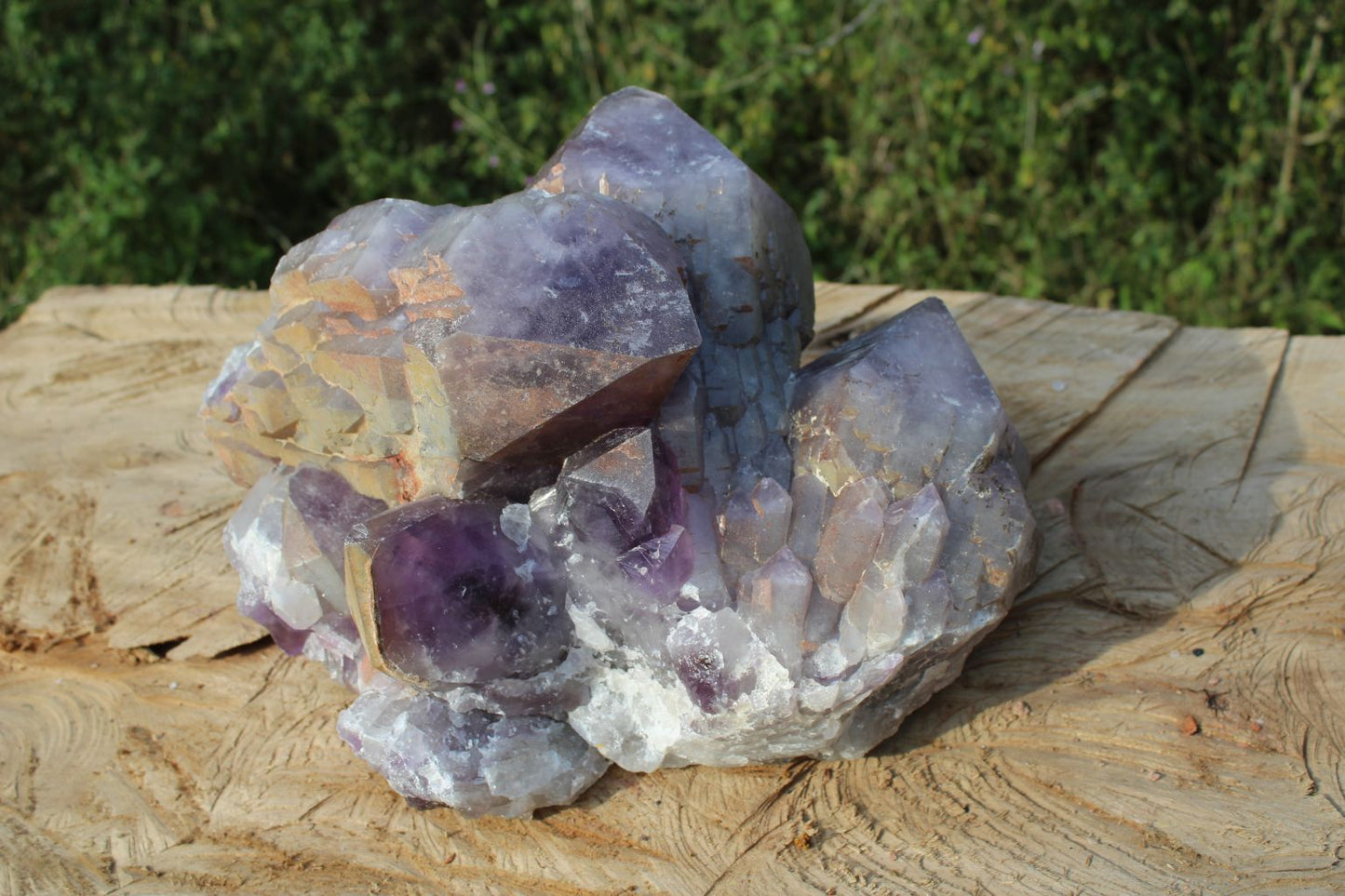 huge amethyst cluster from Mumbwa, Zambia