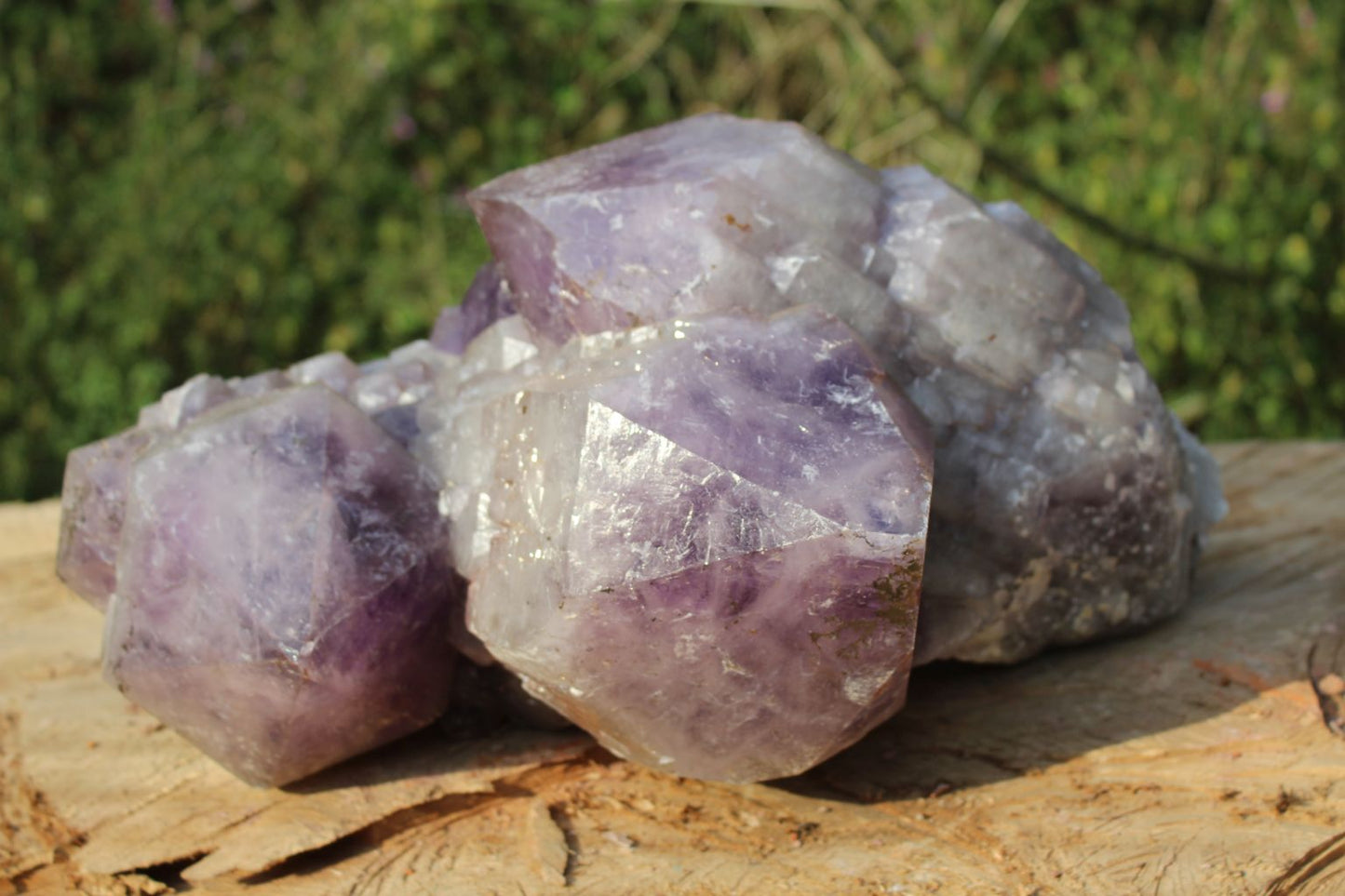 huge amethyst cluster from Mumbwa, Zambia