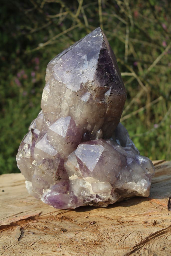 Huge amethyst crystal from Zambia