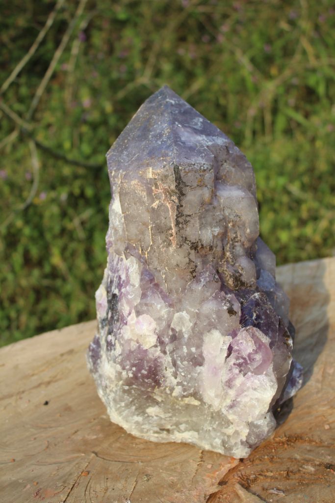 Huge amethyst crystal from Zambia
