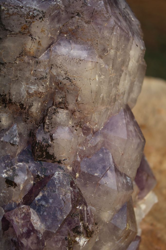 Huge amethyst crystal from Zambia