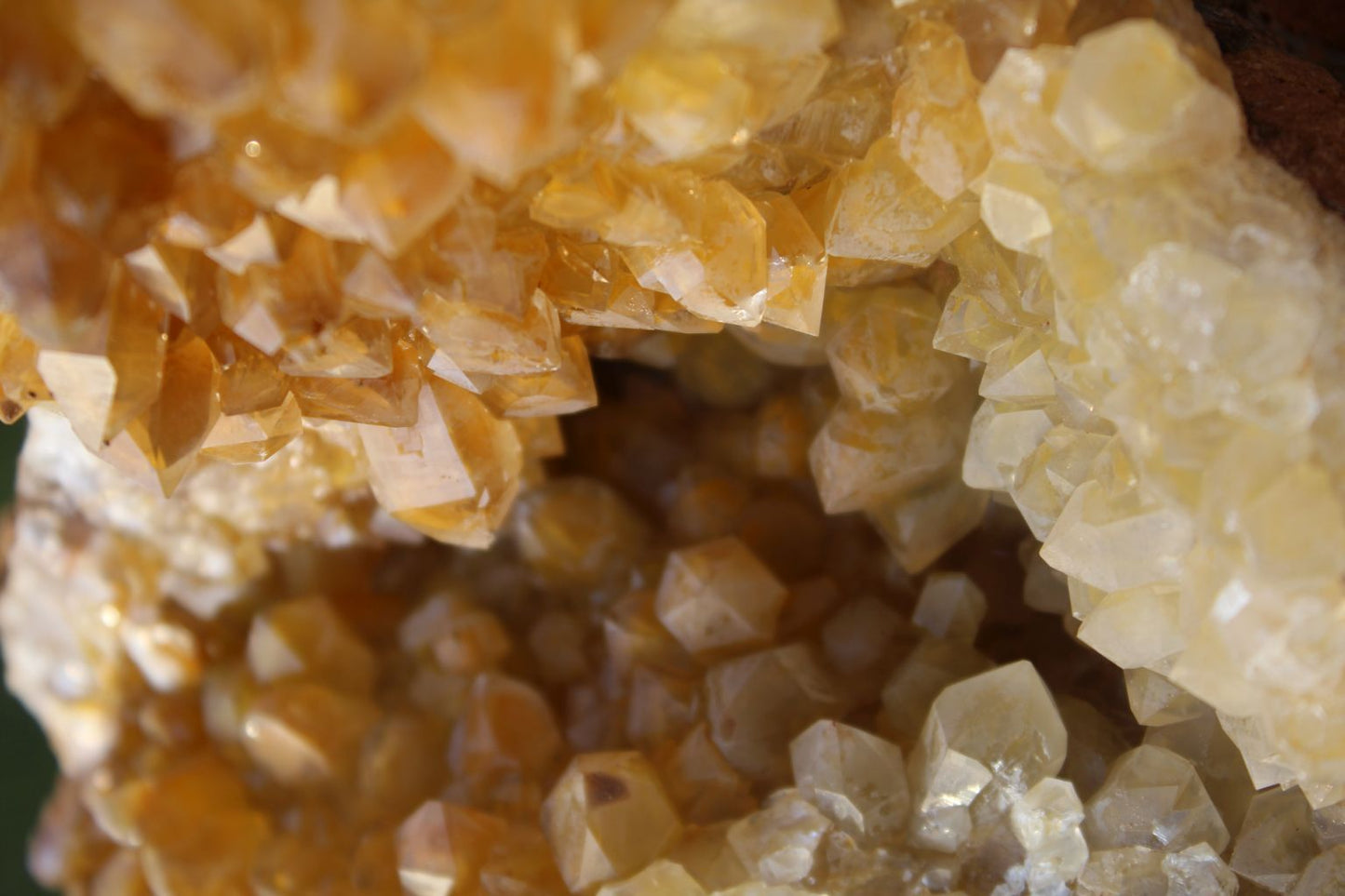 large Limonite drusy Quartz specimen