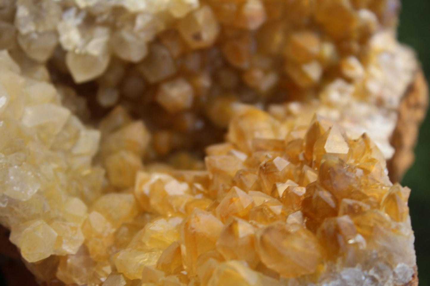 large Limonite drusy Quartz specimen