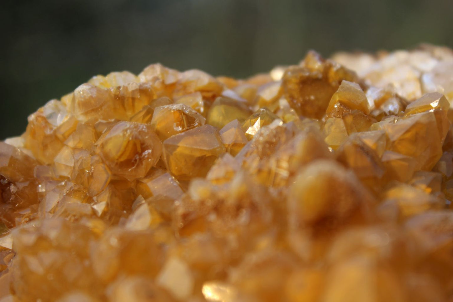 large Limonite drusy Quartz specimen