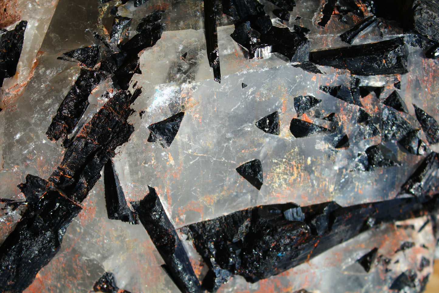 XL Tourmalinated Quartz from Zambia