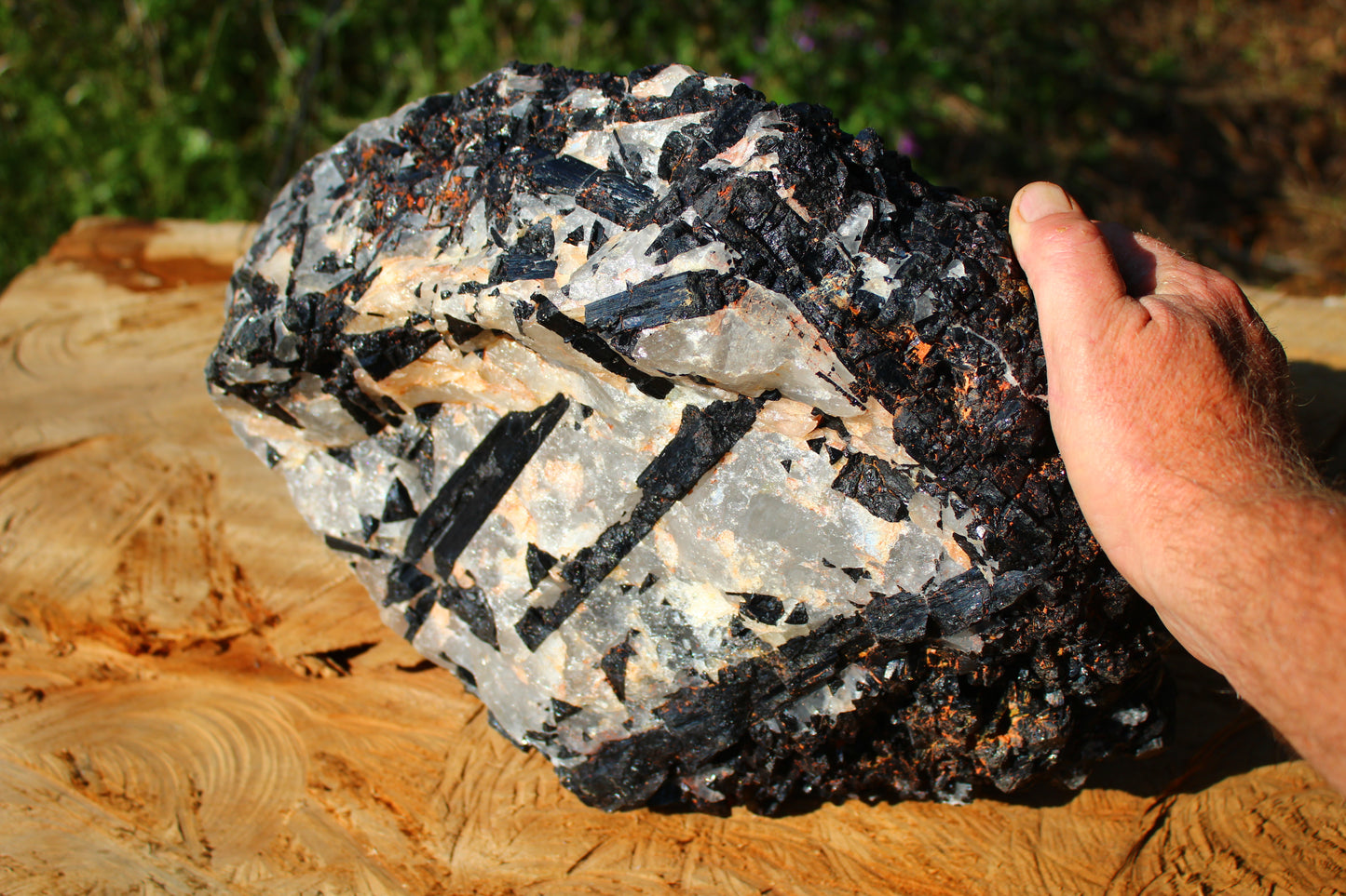 XL Tourmalinated Quartz from Zambia