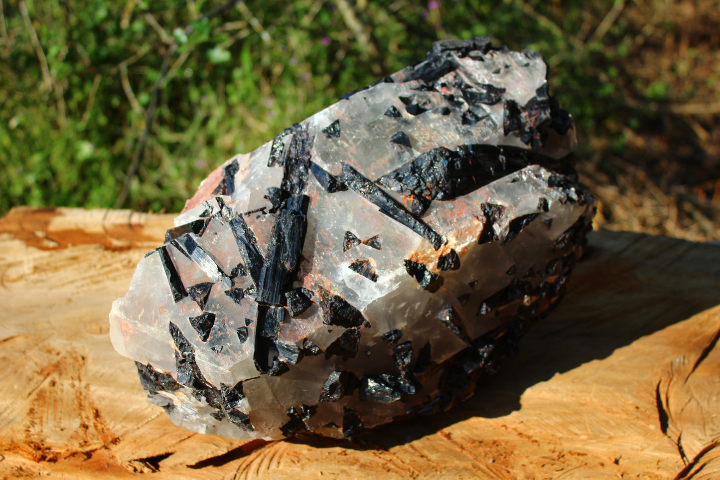 XL Tourmalinated Quartz from Zambia