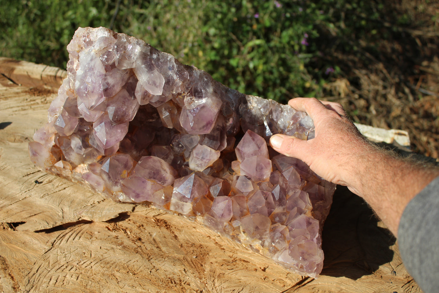 XL Mumbwa Amethyst specimen Zambian