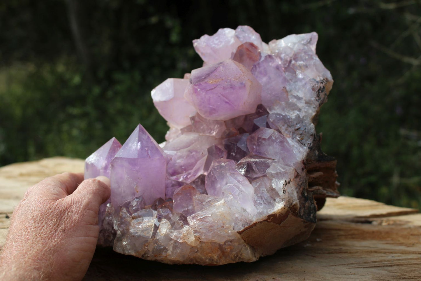 Large Zambian Amethyst specimen