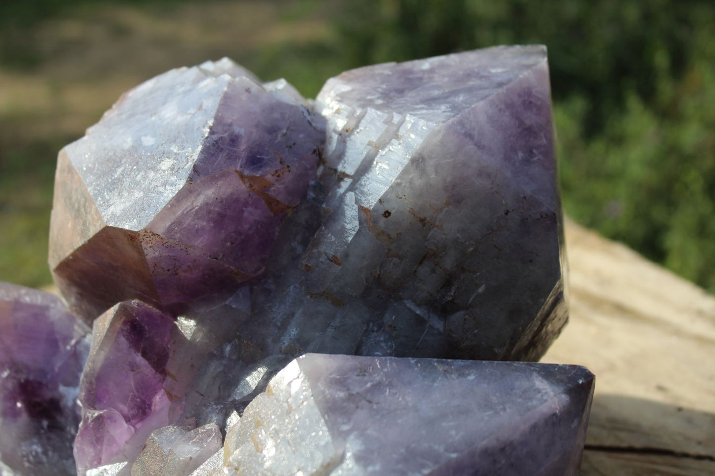 huge amethyst cluster from Mumbwa, Zambia