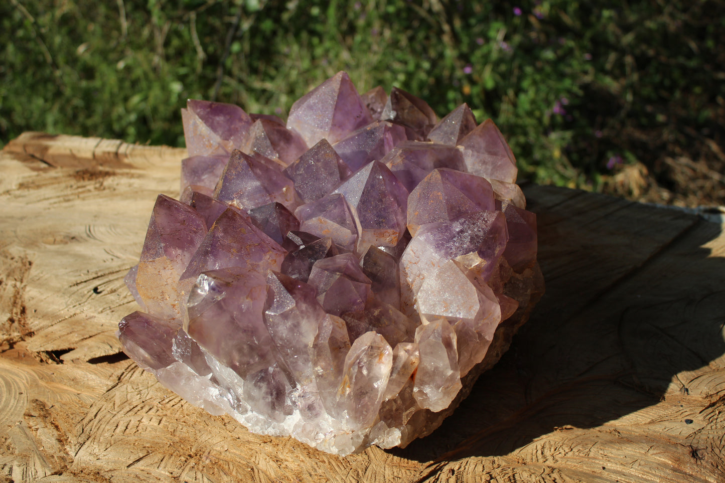 XL amethyst cluster from Mumbwa, Zambia