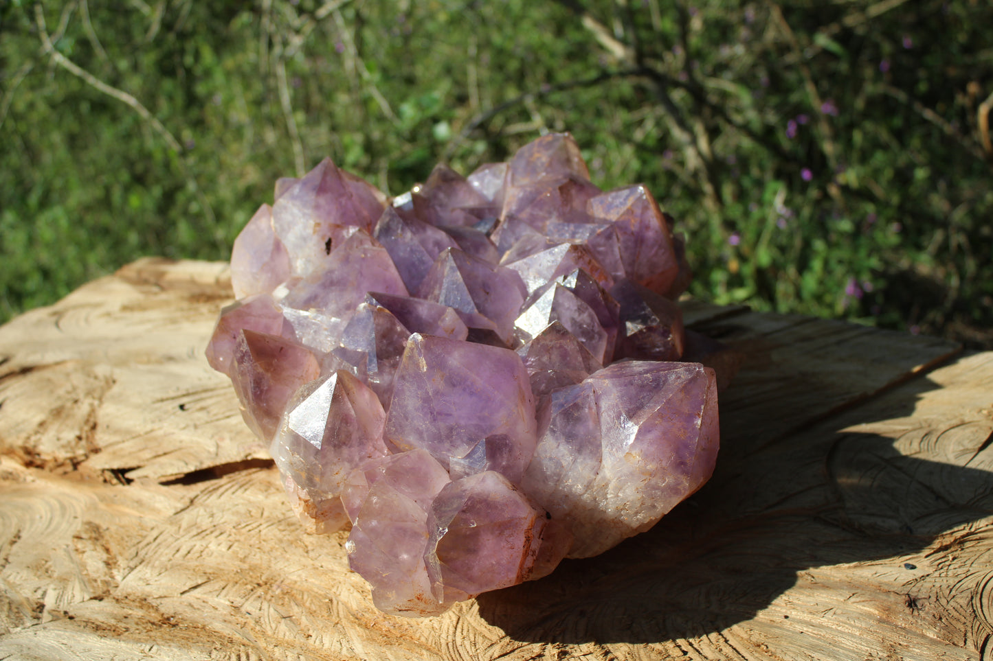 XL amethyst cluster from Mumbwa, Zambia