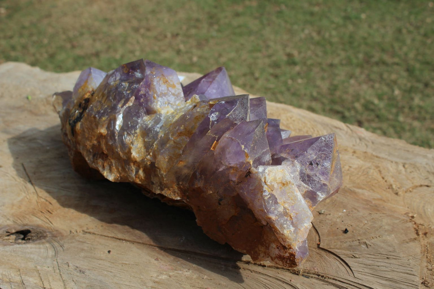 XL amethyst cluster from Mumbwa, Zambia