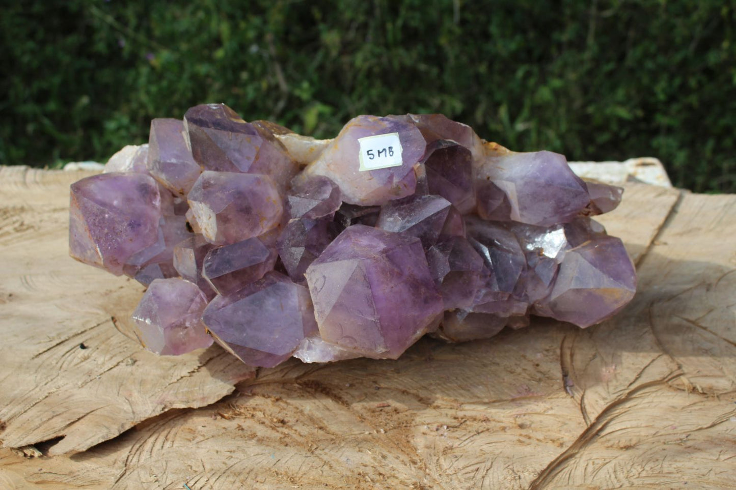 XL amethyst cluster from Mumbwa, Zambia