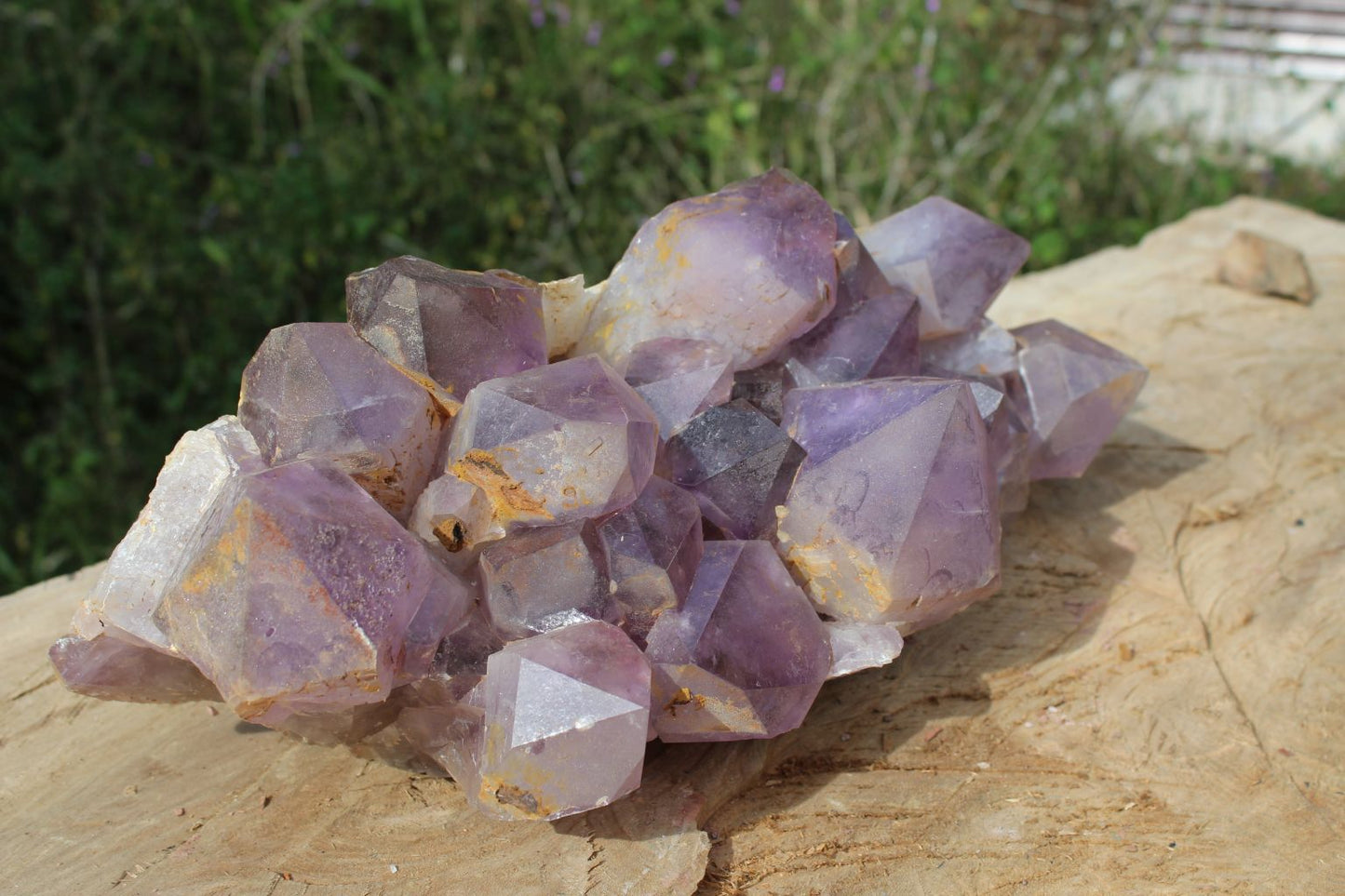 XL amethyst cluster from Mumbwa, Zambia