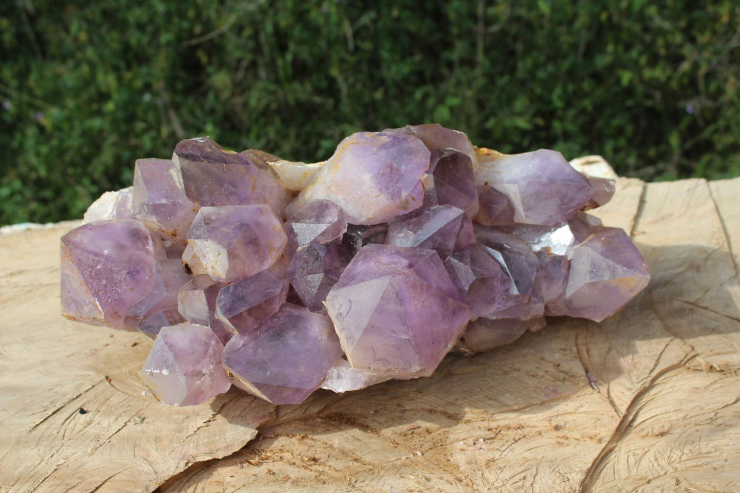 XL amethyst cluster from Mumbwa, Zambia