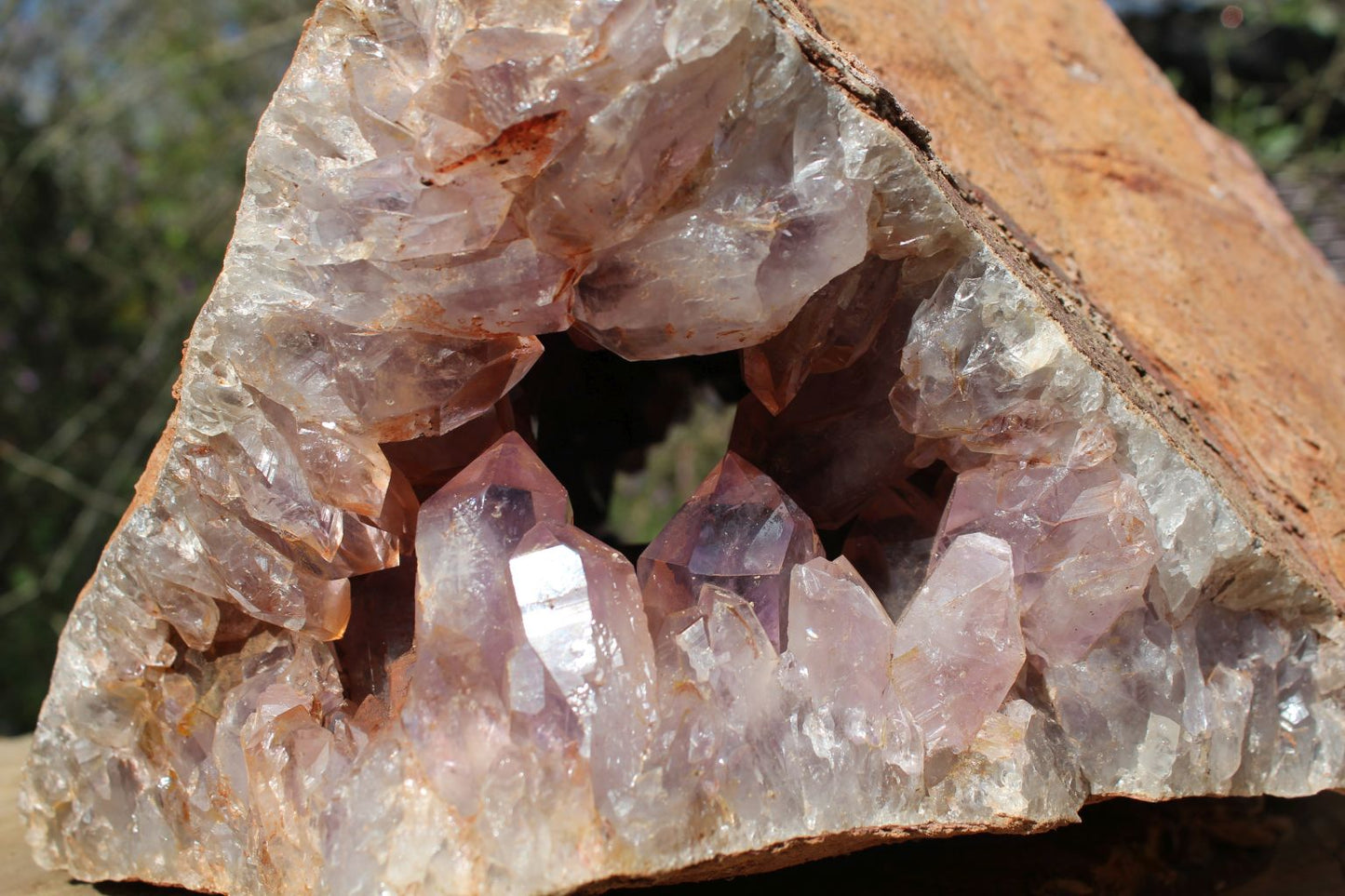 Huge Zambian Amethyst geode