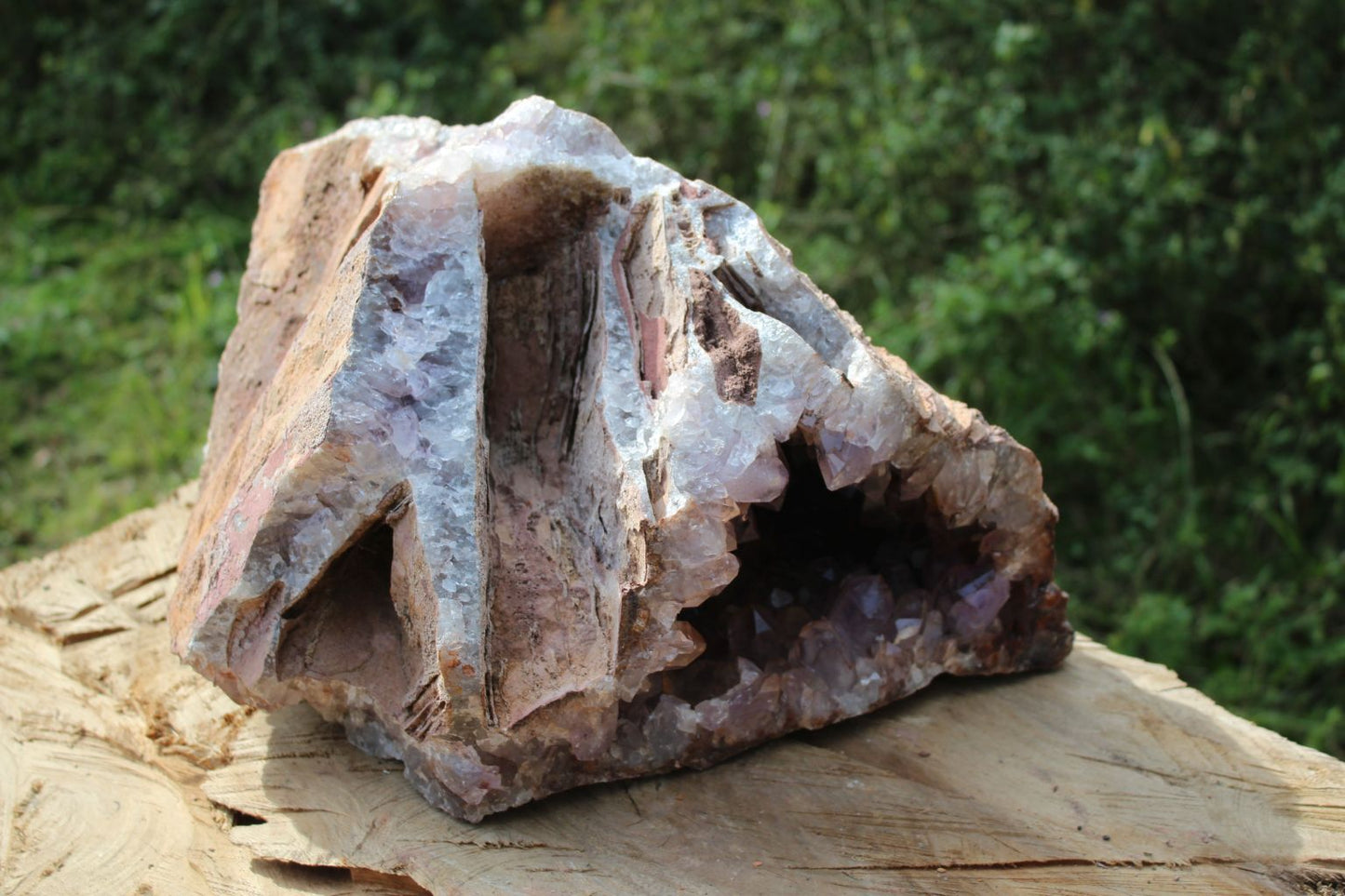 Huge Zambian Amethyst geode