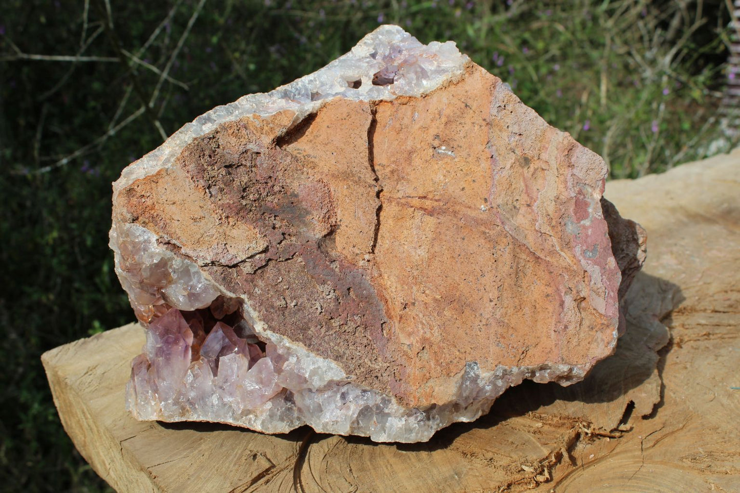 Huge Zambian Amethyst geode
