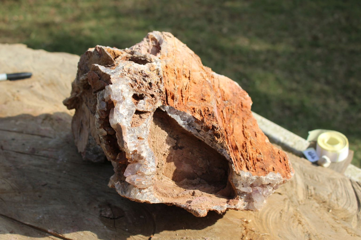 Zambian Amethyst geode extra large