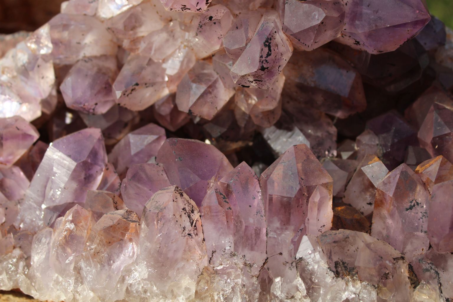 Zambian Amethyst crystal geode