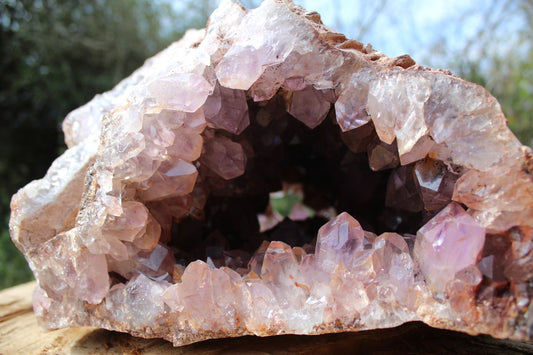 Huge Zambian Amethyst geode