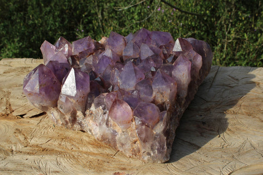 Huge Mumbwa Amethyst specimen