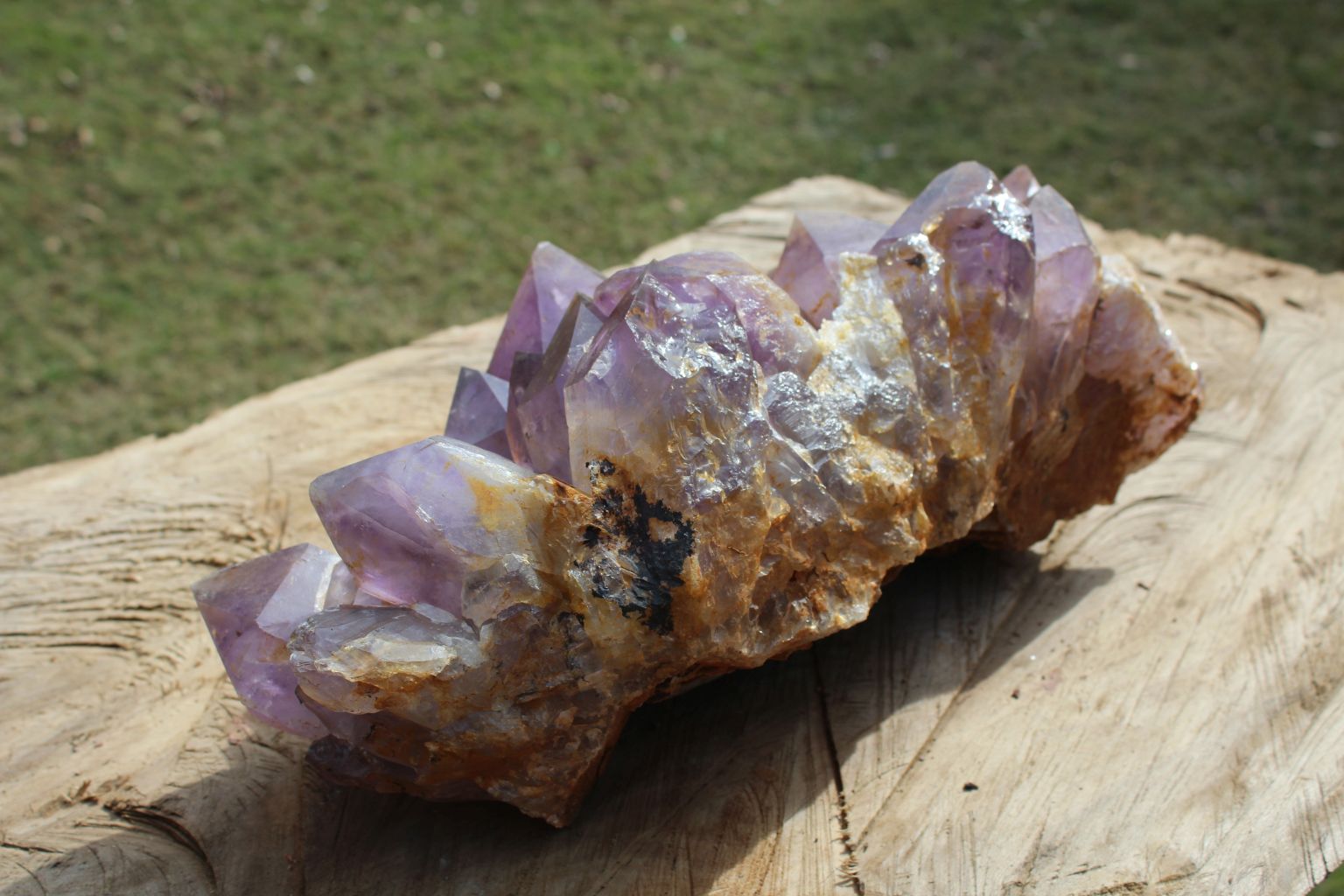 XL amethyst cluster from Mumbwa, Zambia
