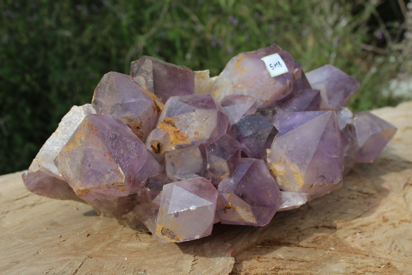 XL amethyst cluster from Mumbwa, Zambia