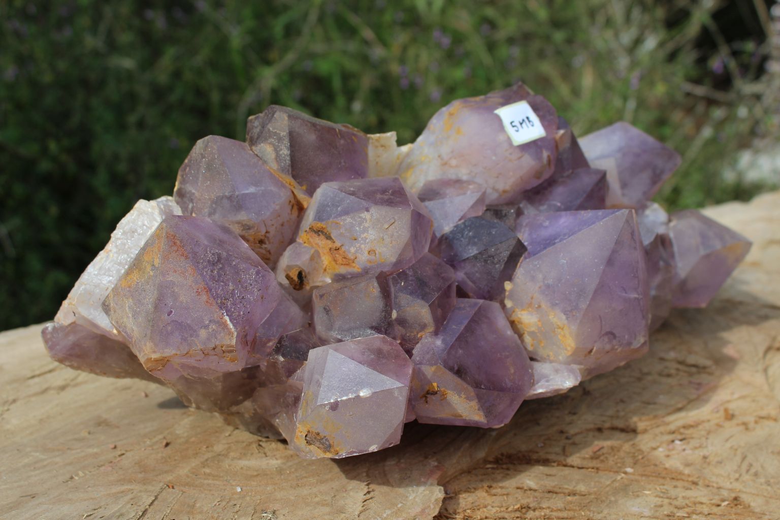 XL amethyst cluster from Mumbwa, Zambia