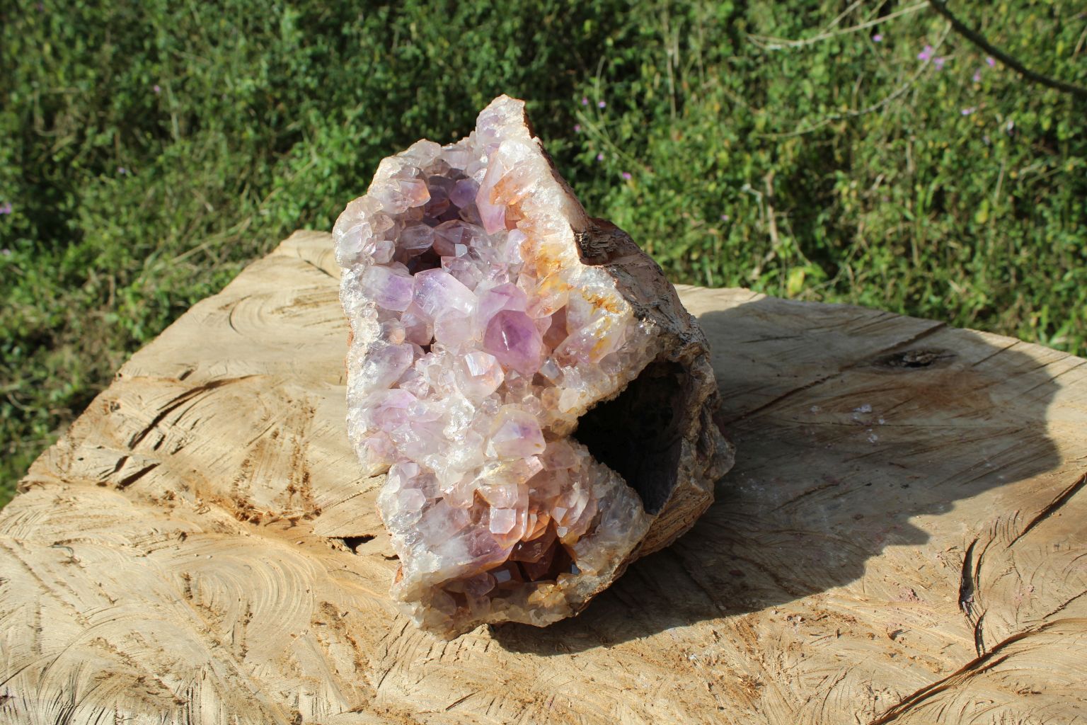 Zambian Amethyst geode extra large